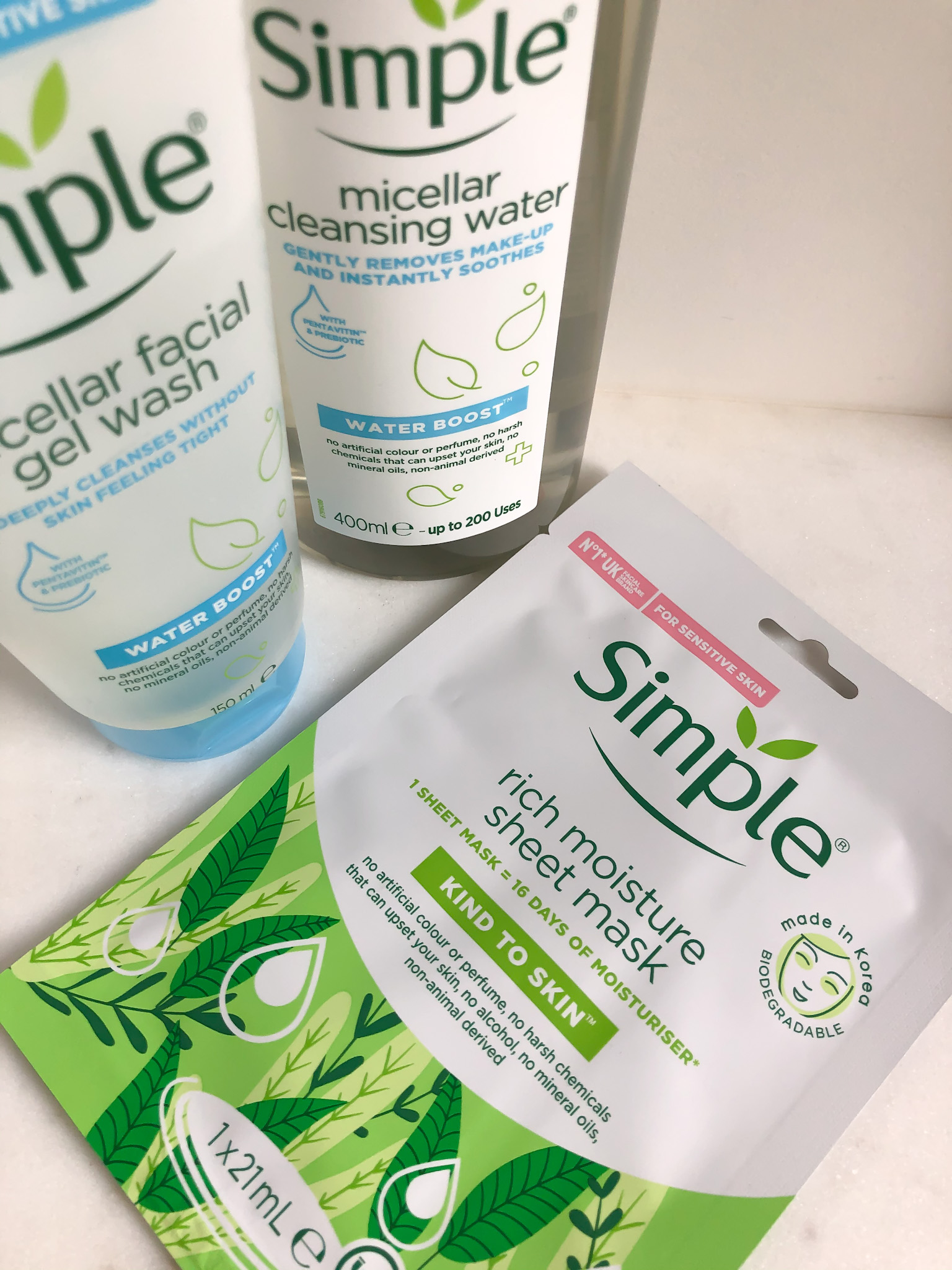 Simple Rich Moisture Sheet Mask_ Recenzija