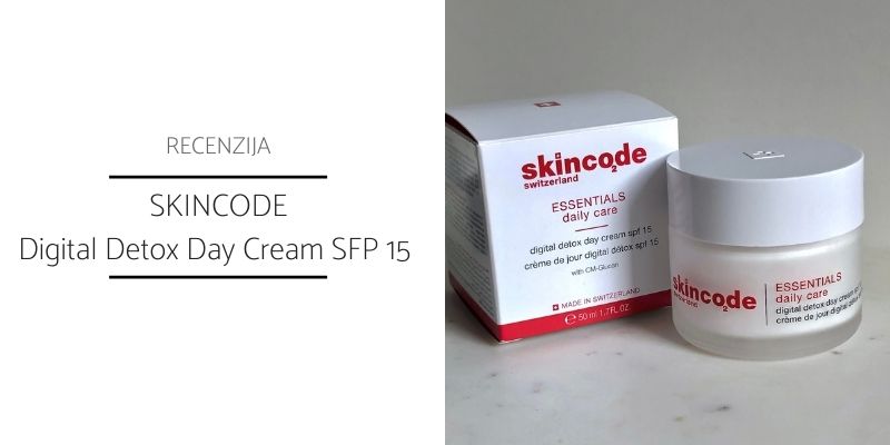 Skincode Digital Detox Day Cream SFP 15 Recenzija