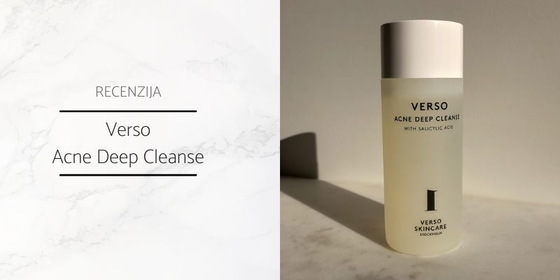 Verso Acne Deep Cleanse Recenzija